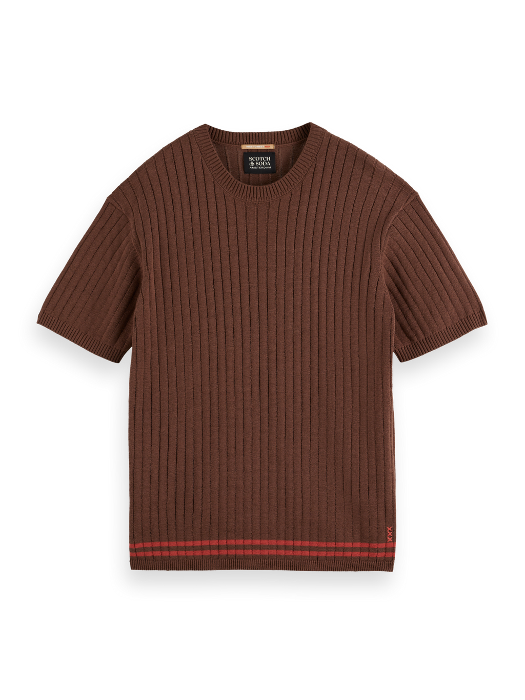 Structured Knit T-Shirt