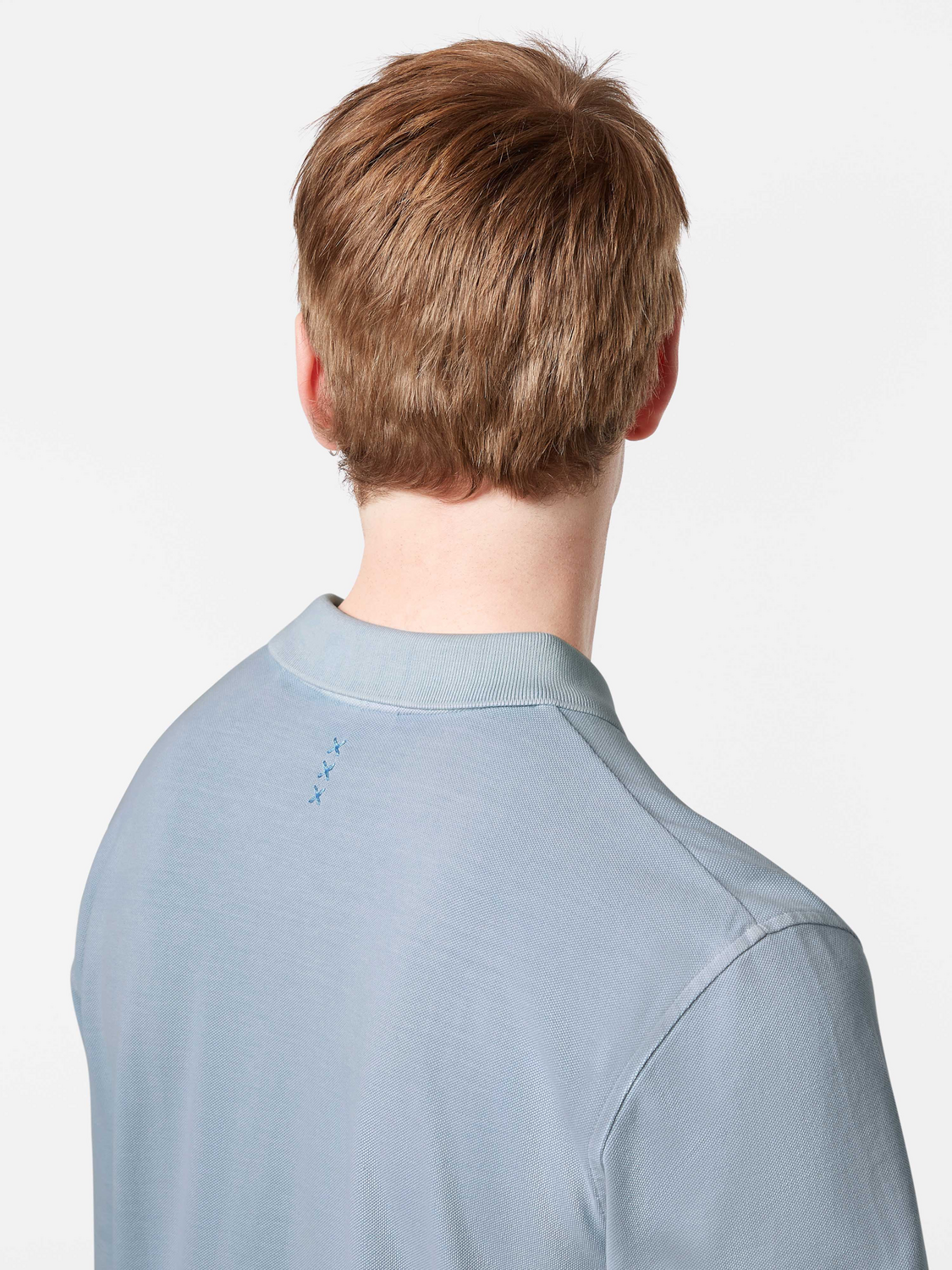 Washed Chest Pocket Relaxed-Fit Polo