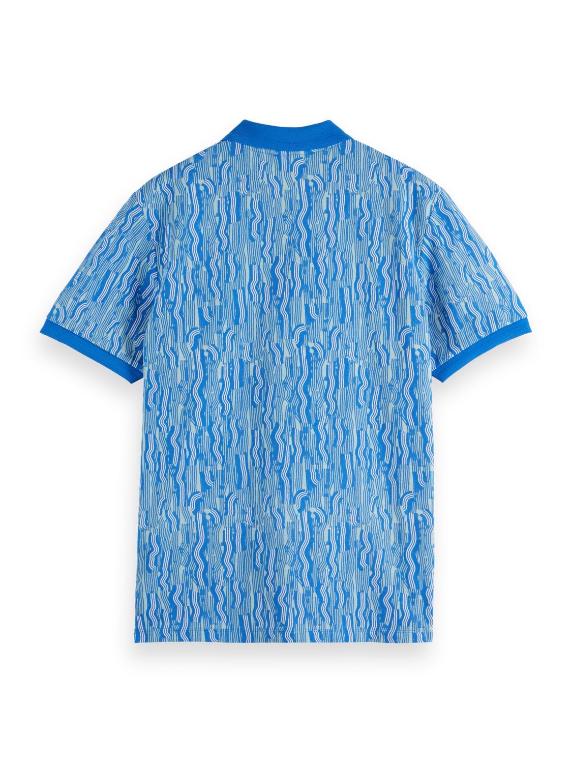 Micro Printed Regular-Fit Polo