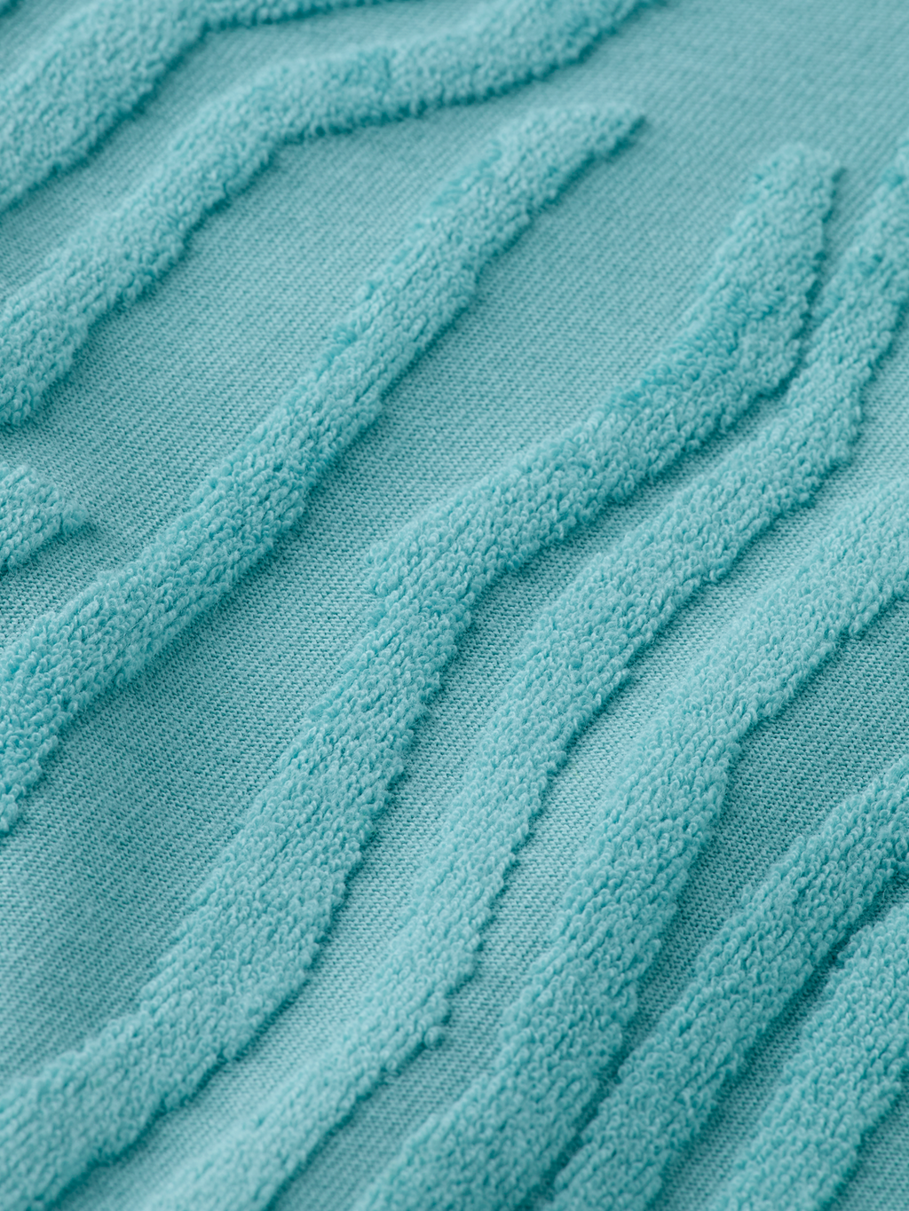 Jacquard Cotton Terrycloth Relaxed-Fit Polo