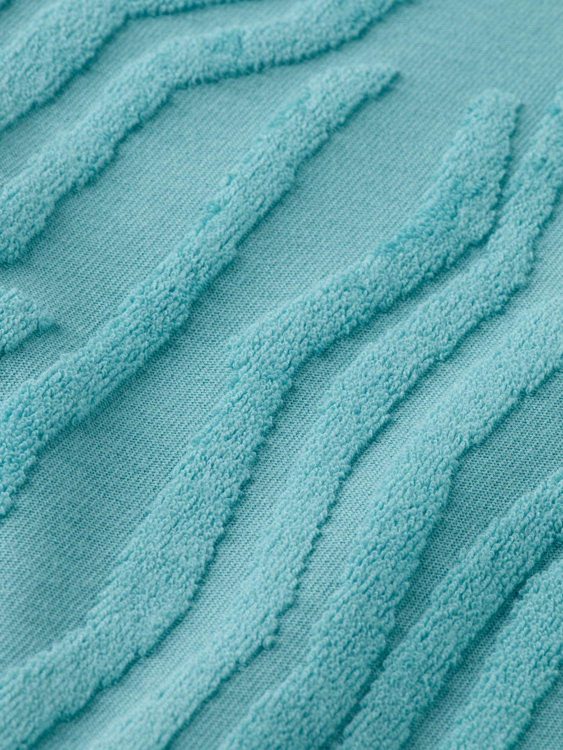 Jacquard Cotton Terrycloth Relaxed-Fit Polo