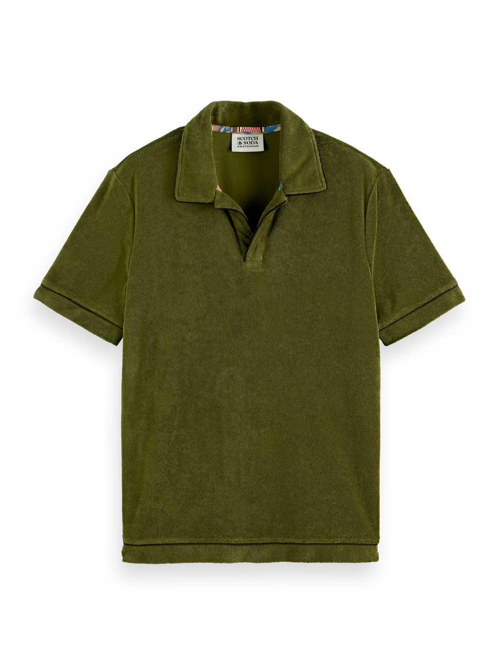 Terrycloth Relaxed-Fit Polo