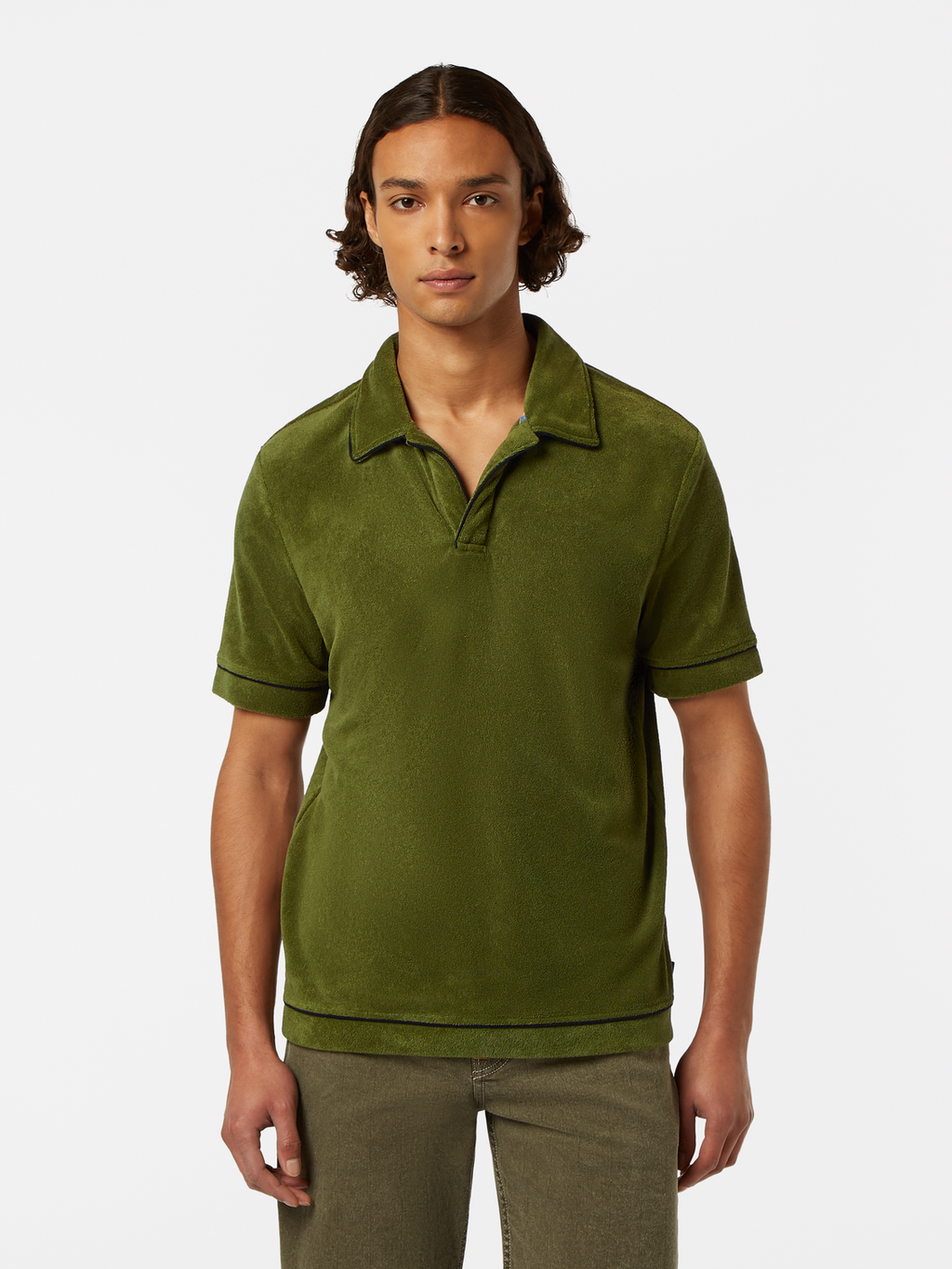 Terrycloth Relaxed-Fit Polo