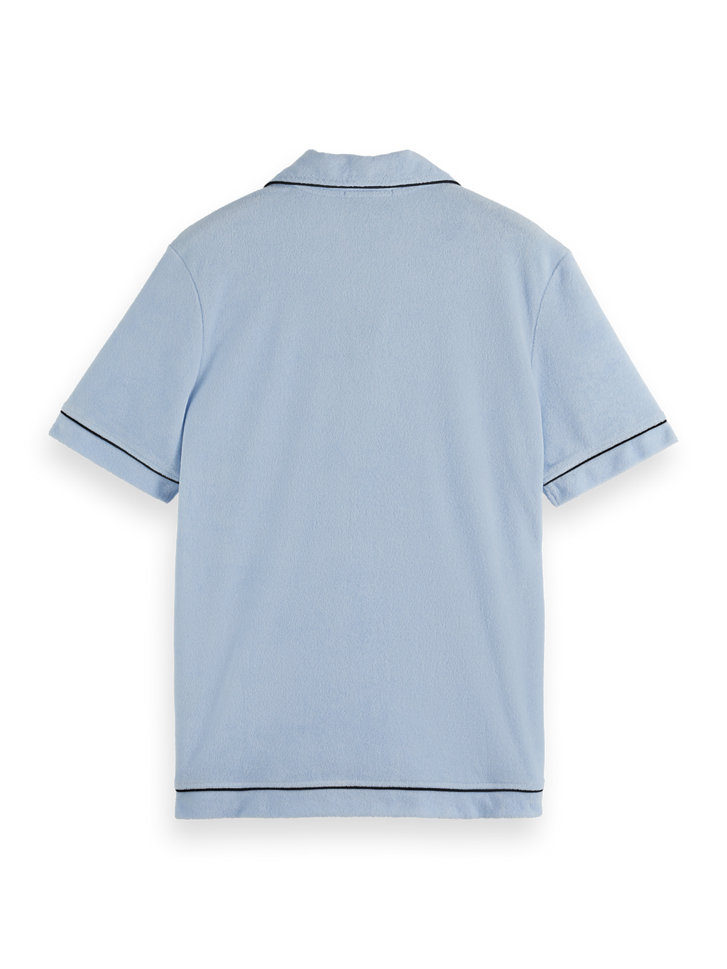 Terrycloth Contrast Detail Relaxed-Fit Polo