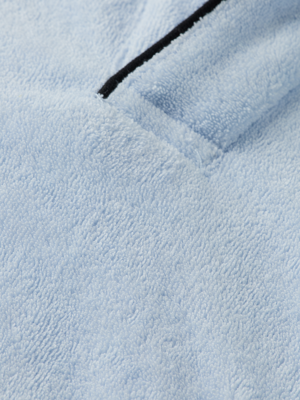 Terrycloth Contrast Detail Relaxed-Fit Polo