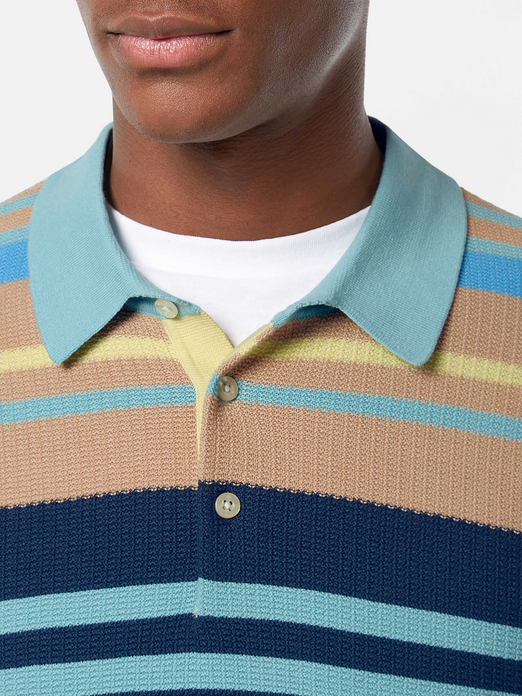 Structured Knit Regular Fit Polo