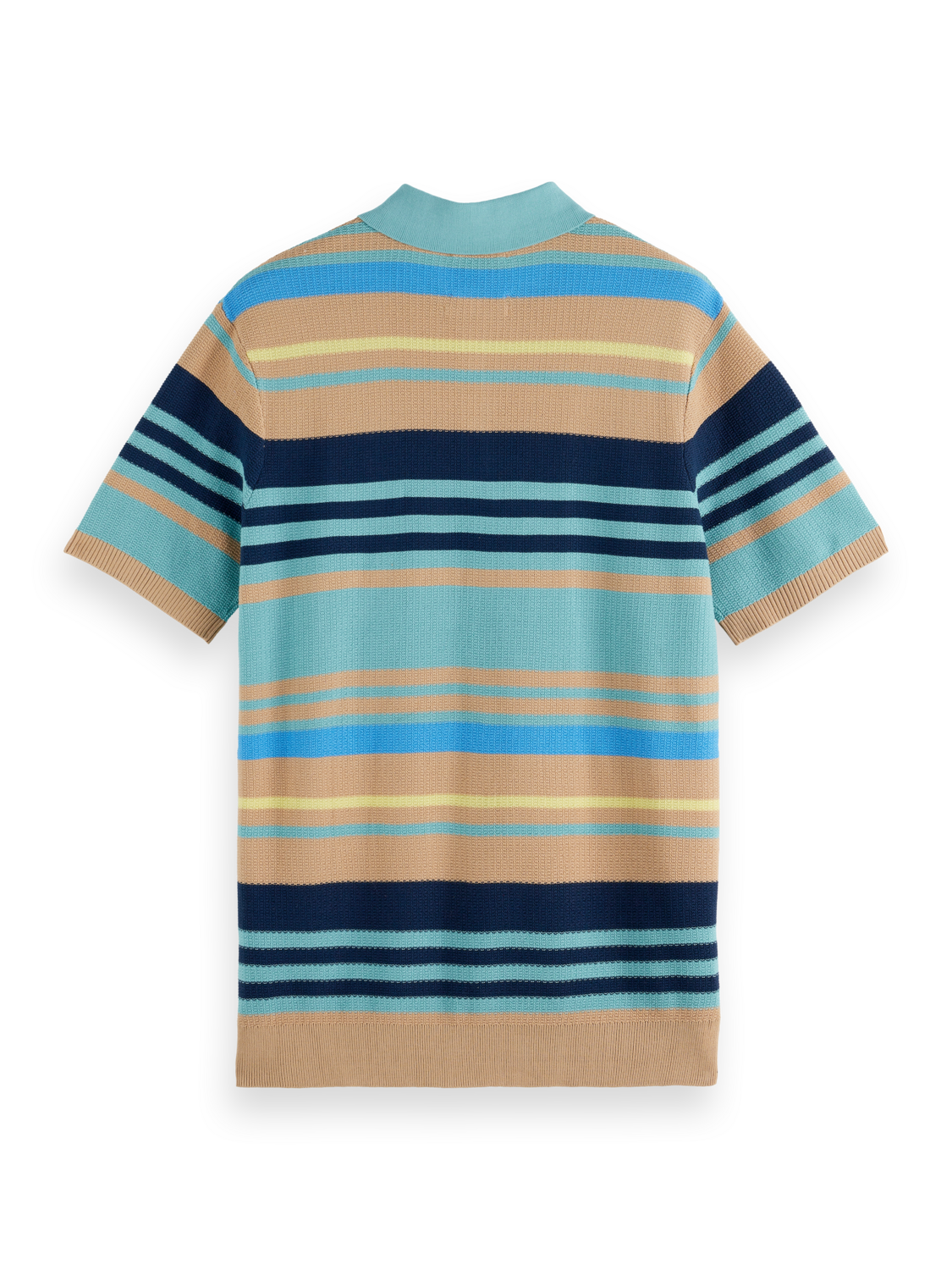 Structured Knit Regular Fit Polo