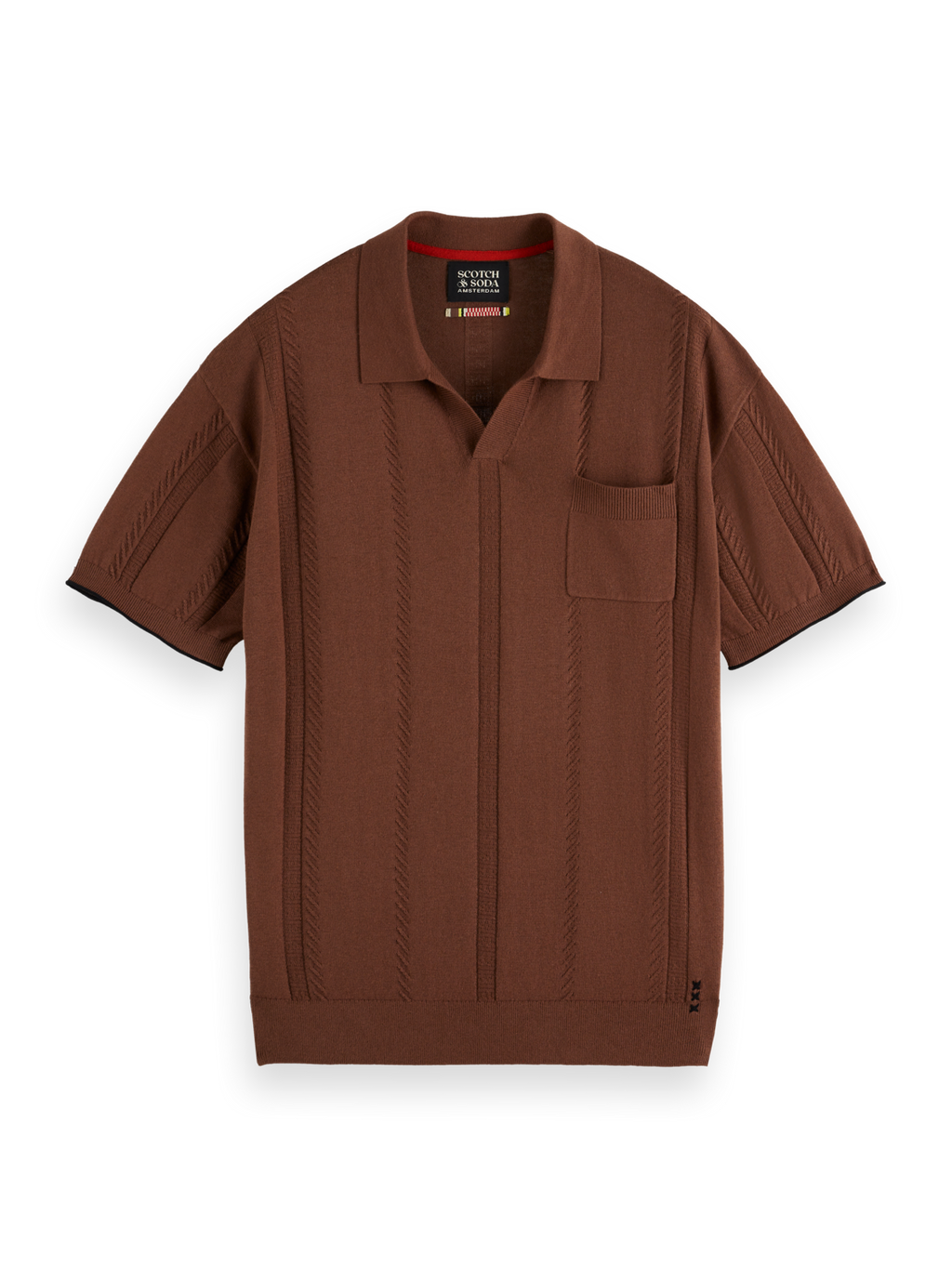 Relaxed-Fit Knit Polo