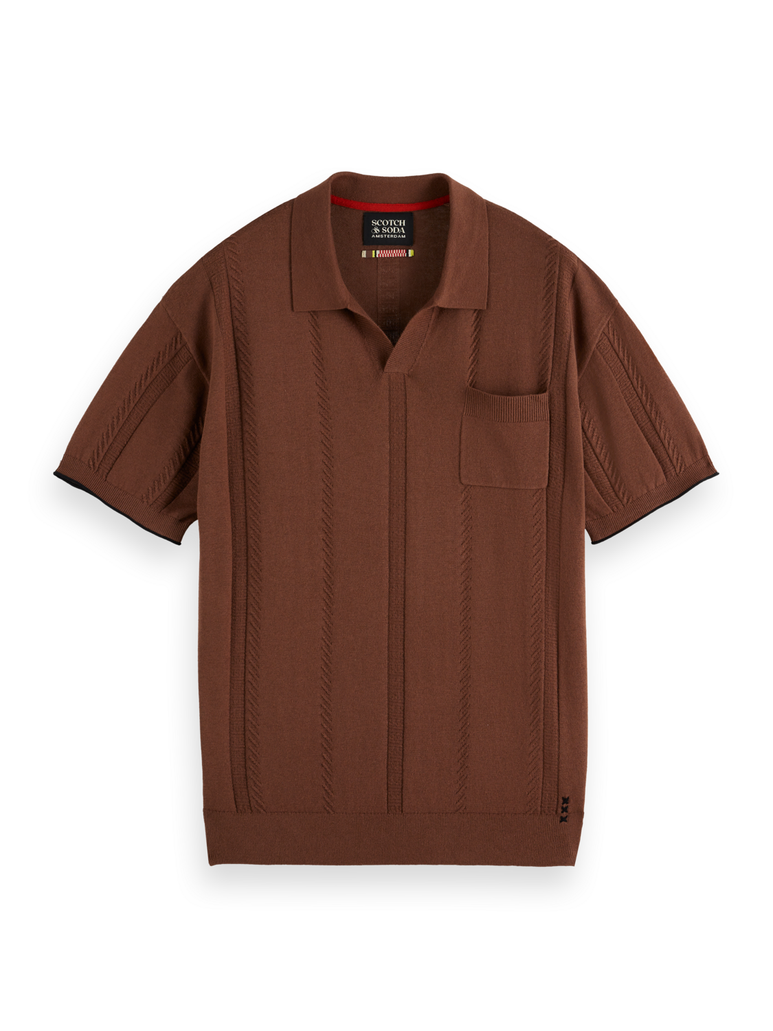 Relaxed-Fit Knit Polo