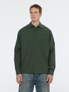 Relaxed Fit Yarn-Dyed Micro-Check Shirt