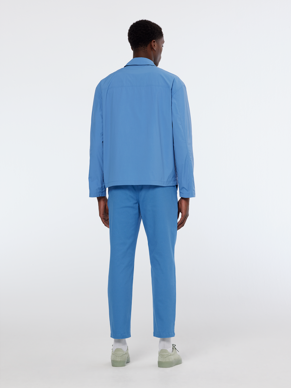 Relaxed Fit Nylon Utility Shirt