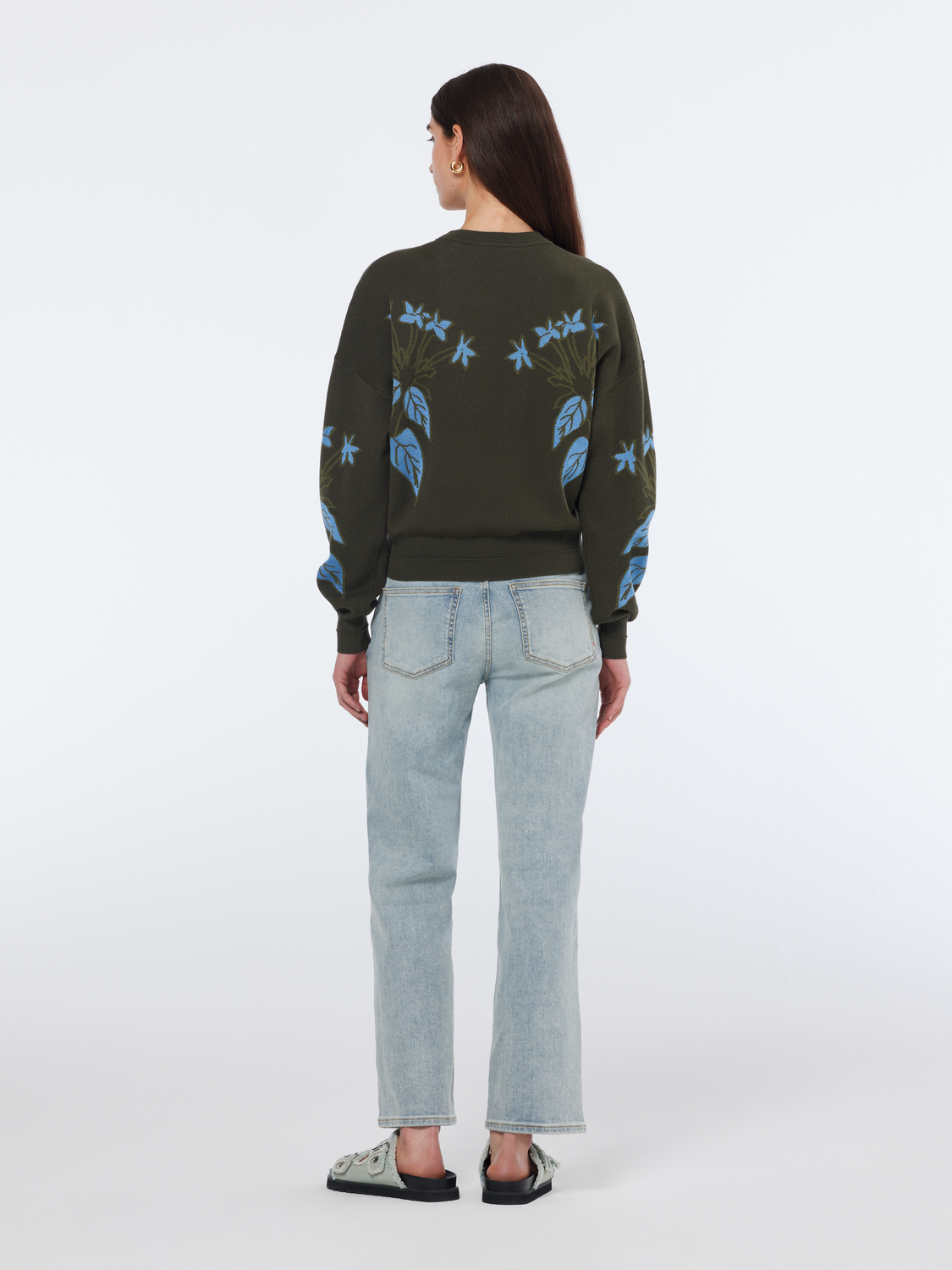 Jacquard Relaxed Pullover