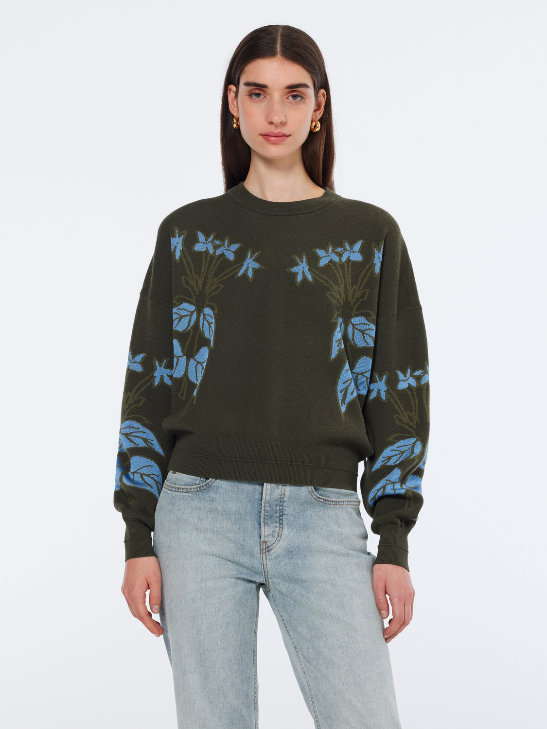 Jacquard Relaxed Pullover