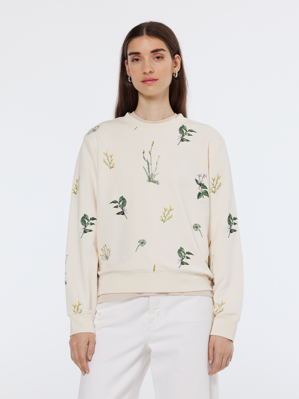 Embroidered Regular Fit Sweatshirt – Scotch & Soda