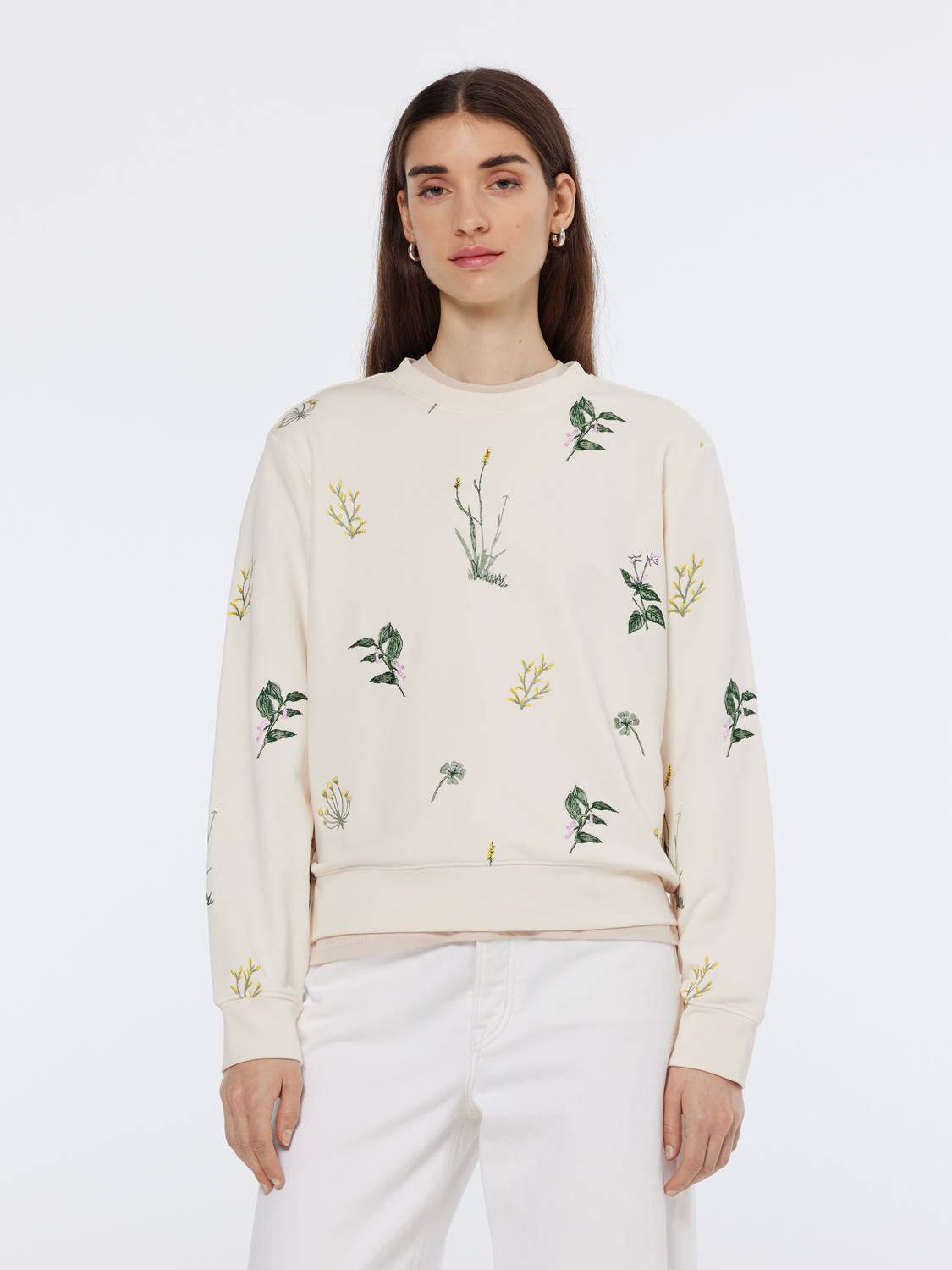 Embroidered Regular Fit Sweatshirt