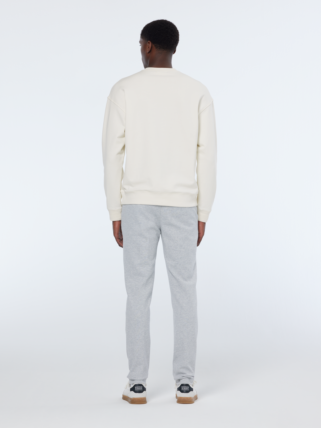 Embroidered Tennis Artwork Relaxed Fit Sweatshirt