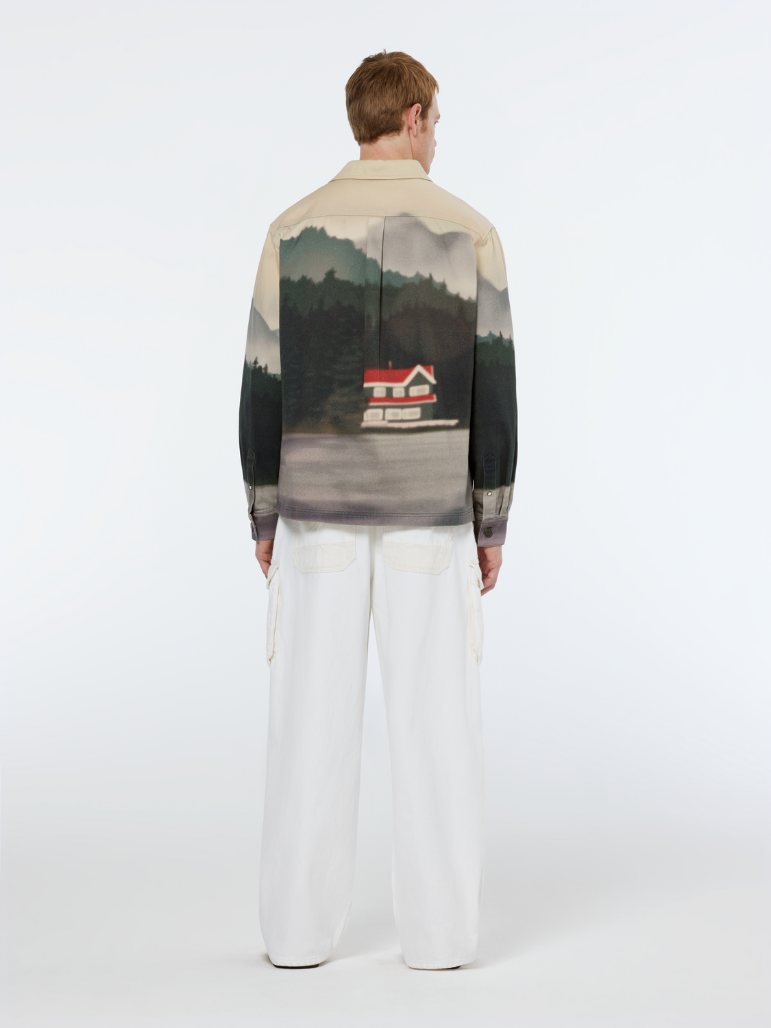 Lakehouse Relaxed Fit Twill Overshirt