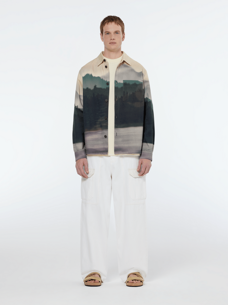 Lakehouse Relaxed Fit Twill Overshirt