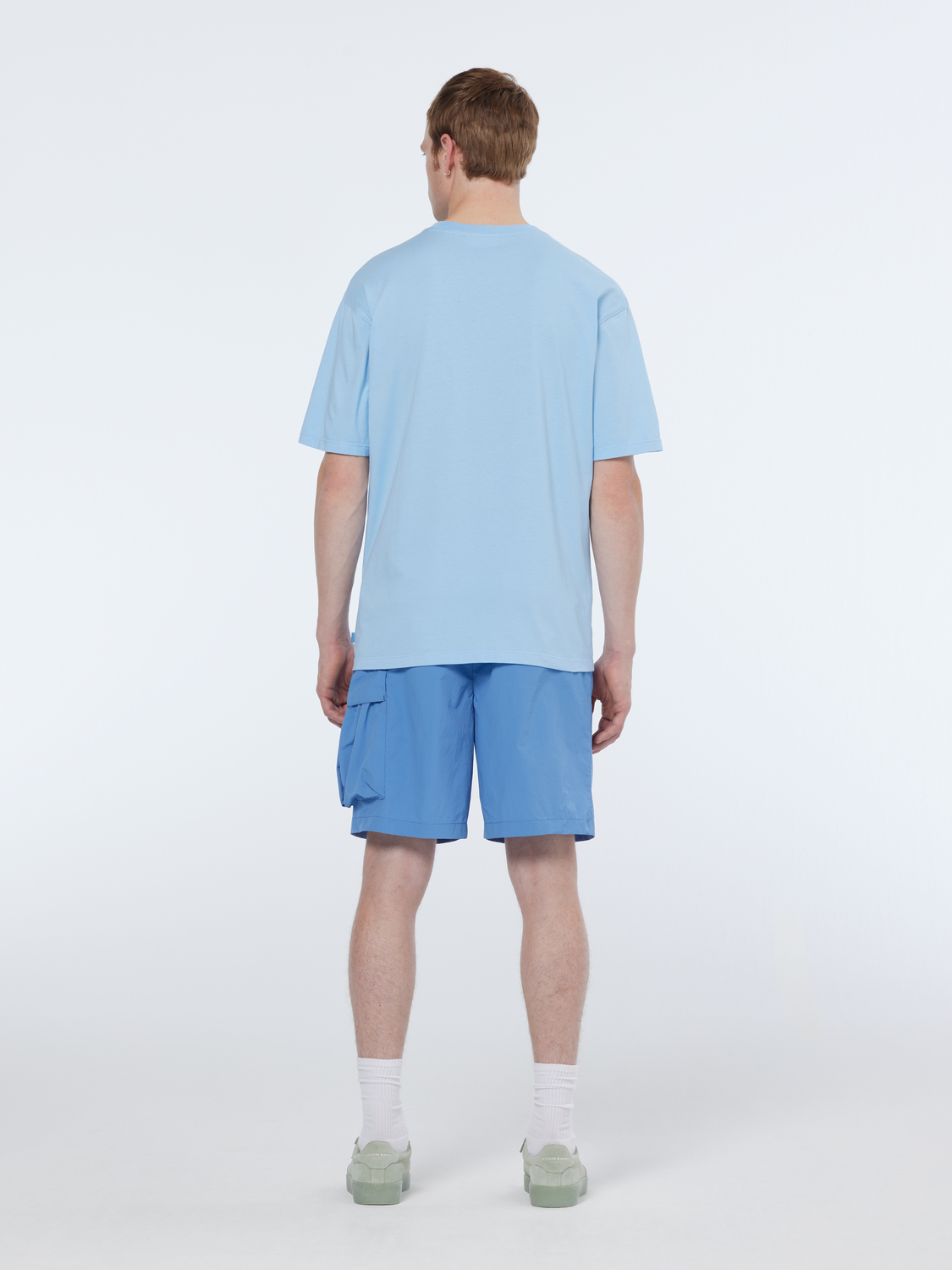 Lightweight Nylon Relaxed Fit Cargo Short