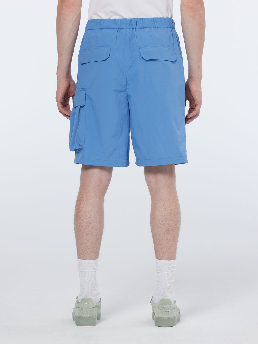 Lightweight Nylon Relaxed Fit Cargo Short