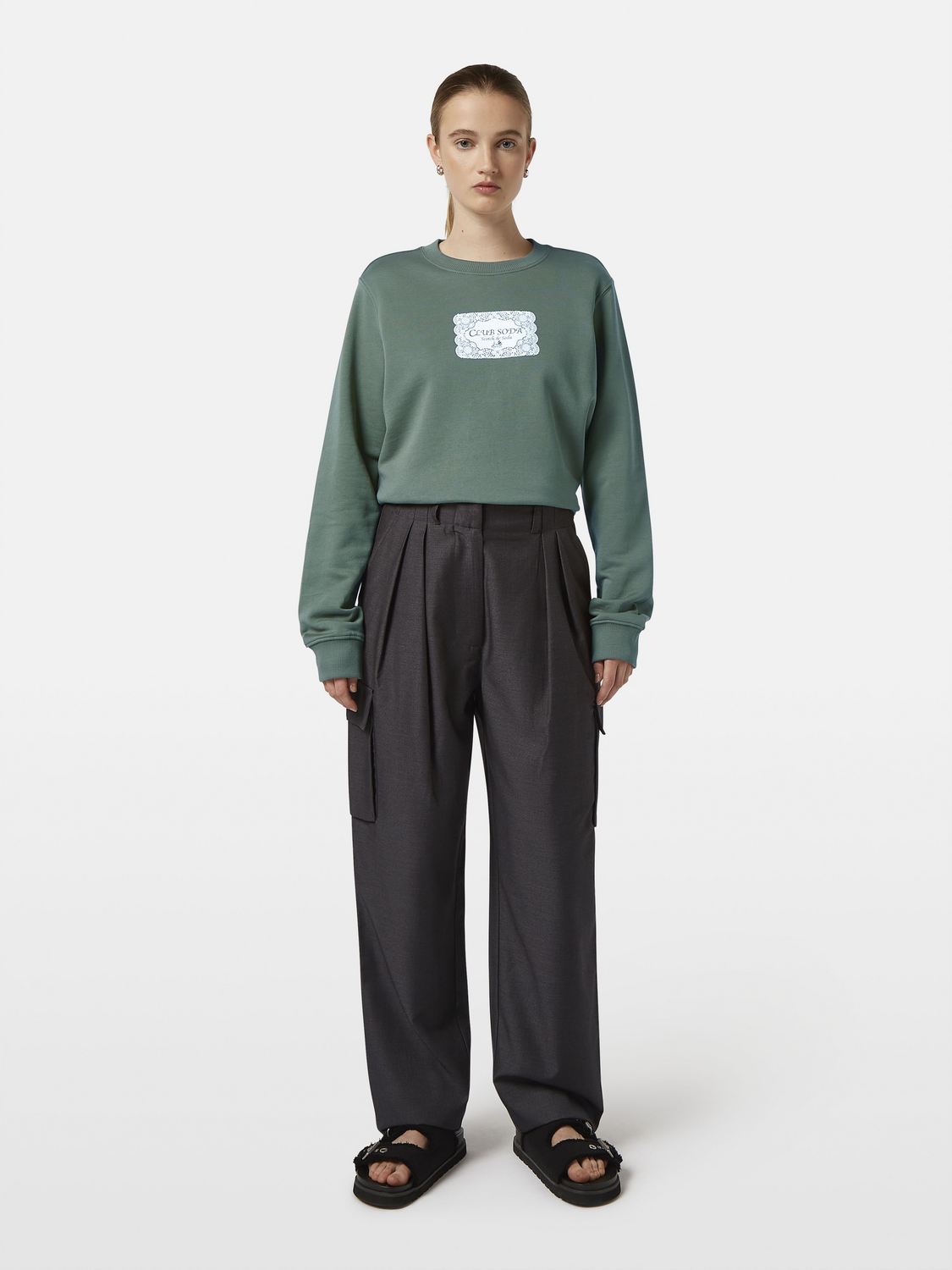 Faye High-Rise Tapered Leg Cargo Pant