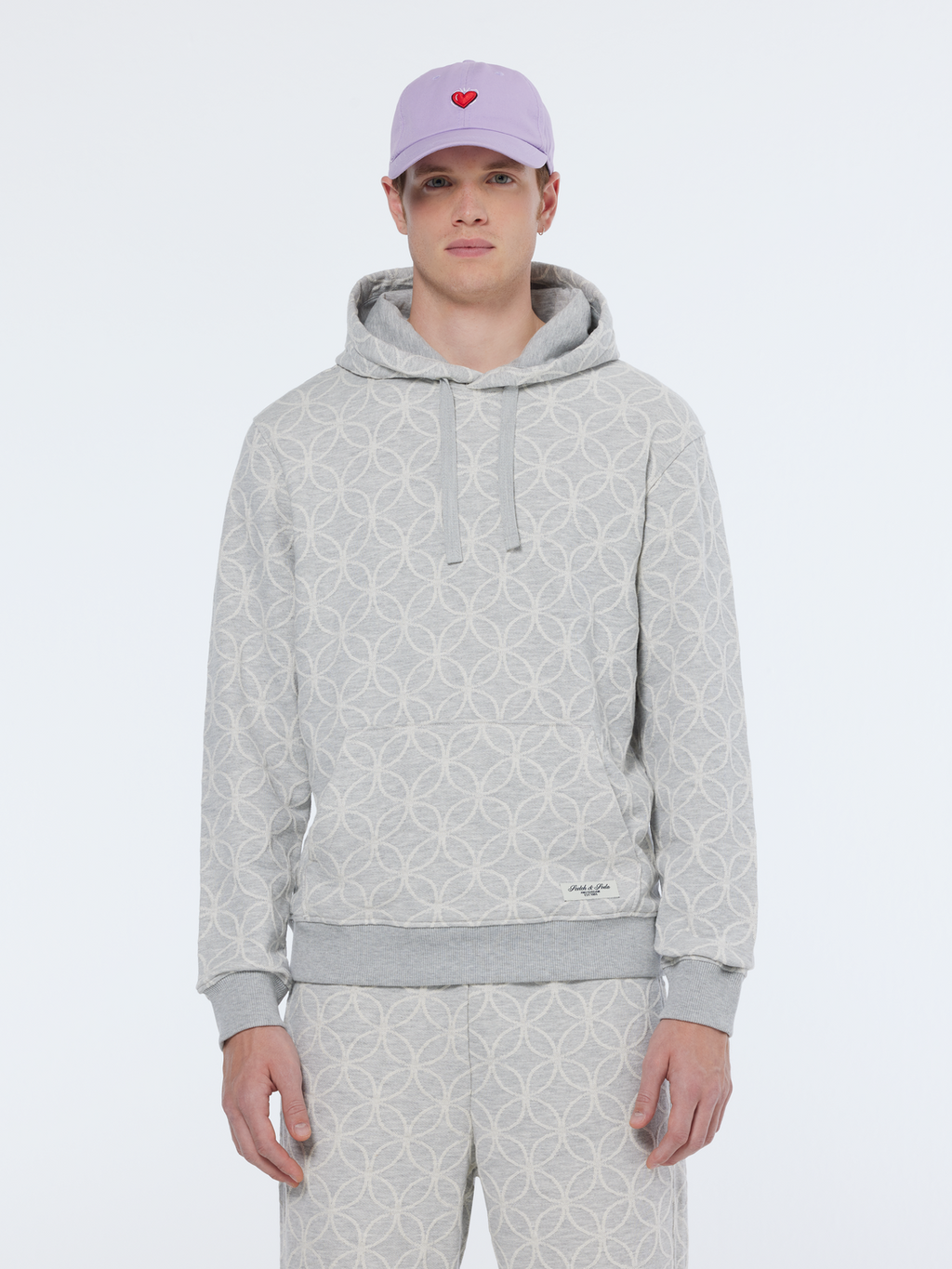 Regular Fit Jacquard Hoodie