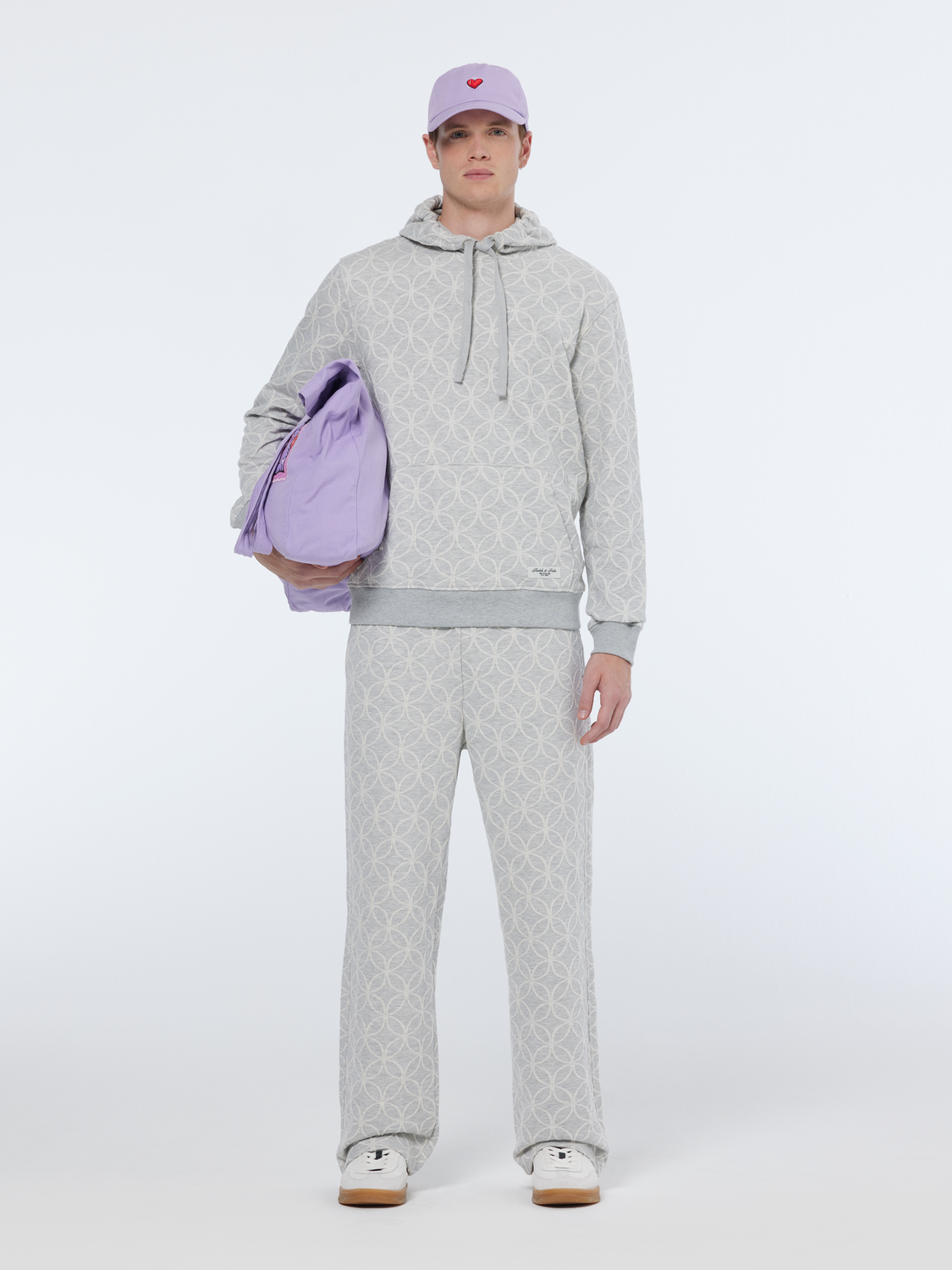 Regular Fit Jacquard Hoodie