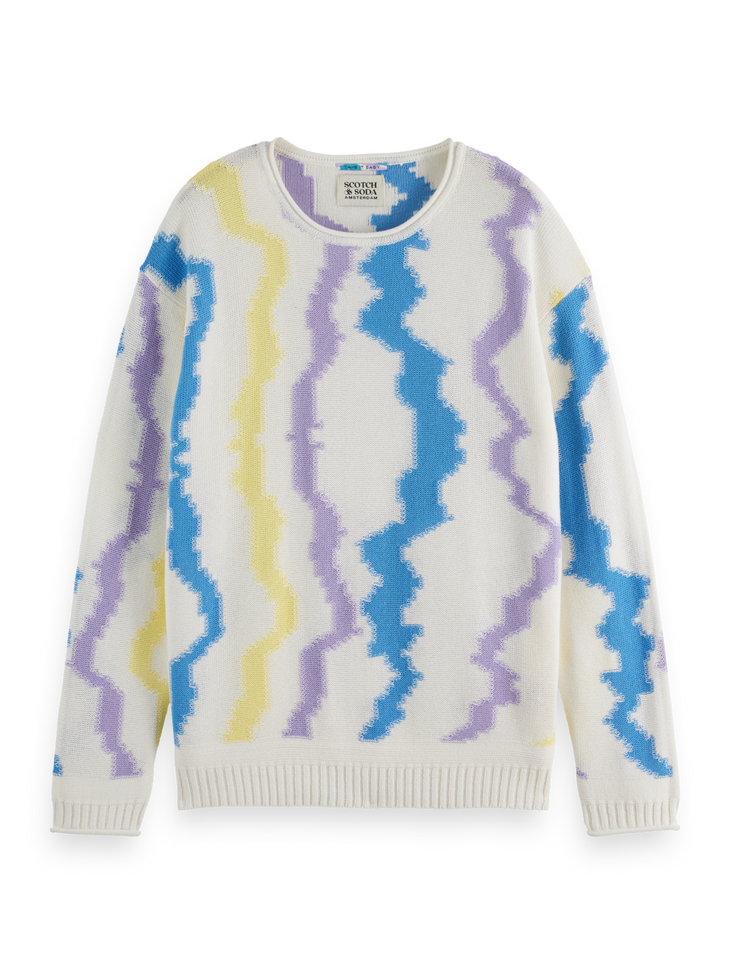 Luna Striped Drop Shoulder Jumper