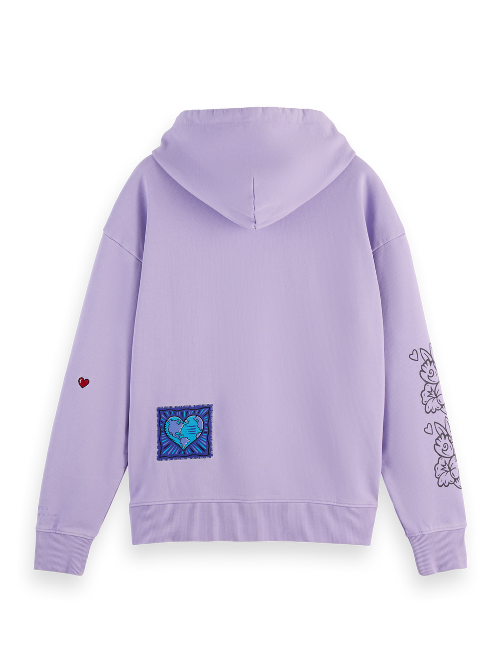 Scotch & Soda x Burton Morris Heart Printed Hoodie