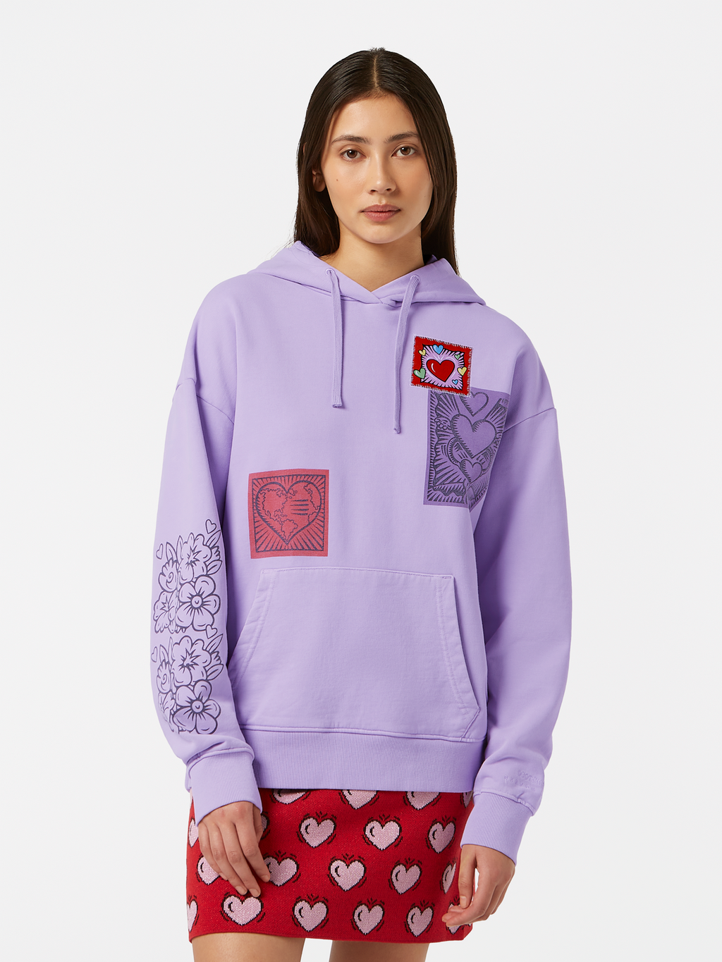 Scotch & Soda x Burton Morris Heart Printed Hoodie