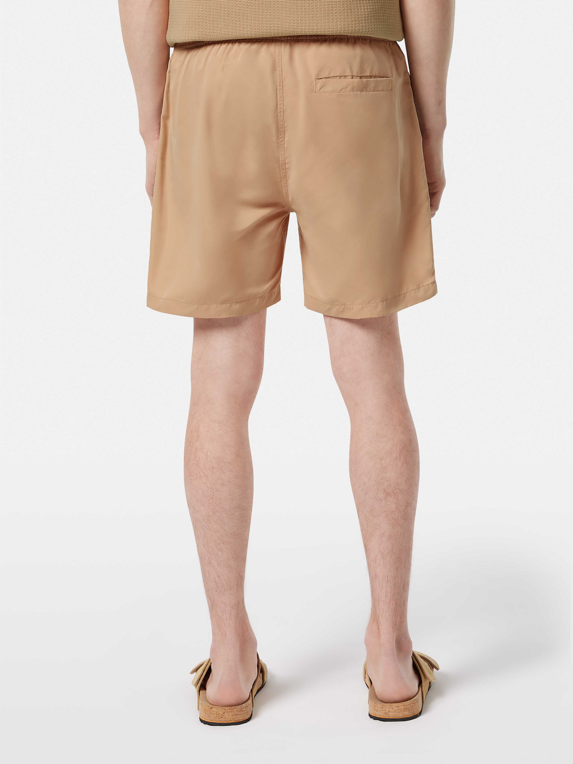 Solid Mid-Length Swimshort