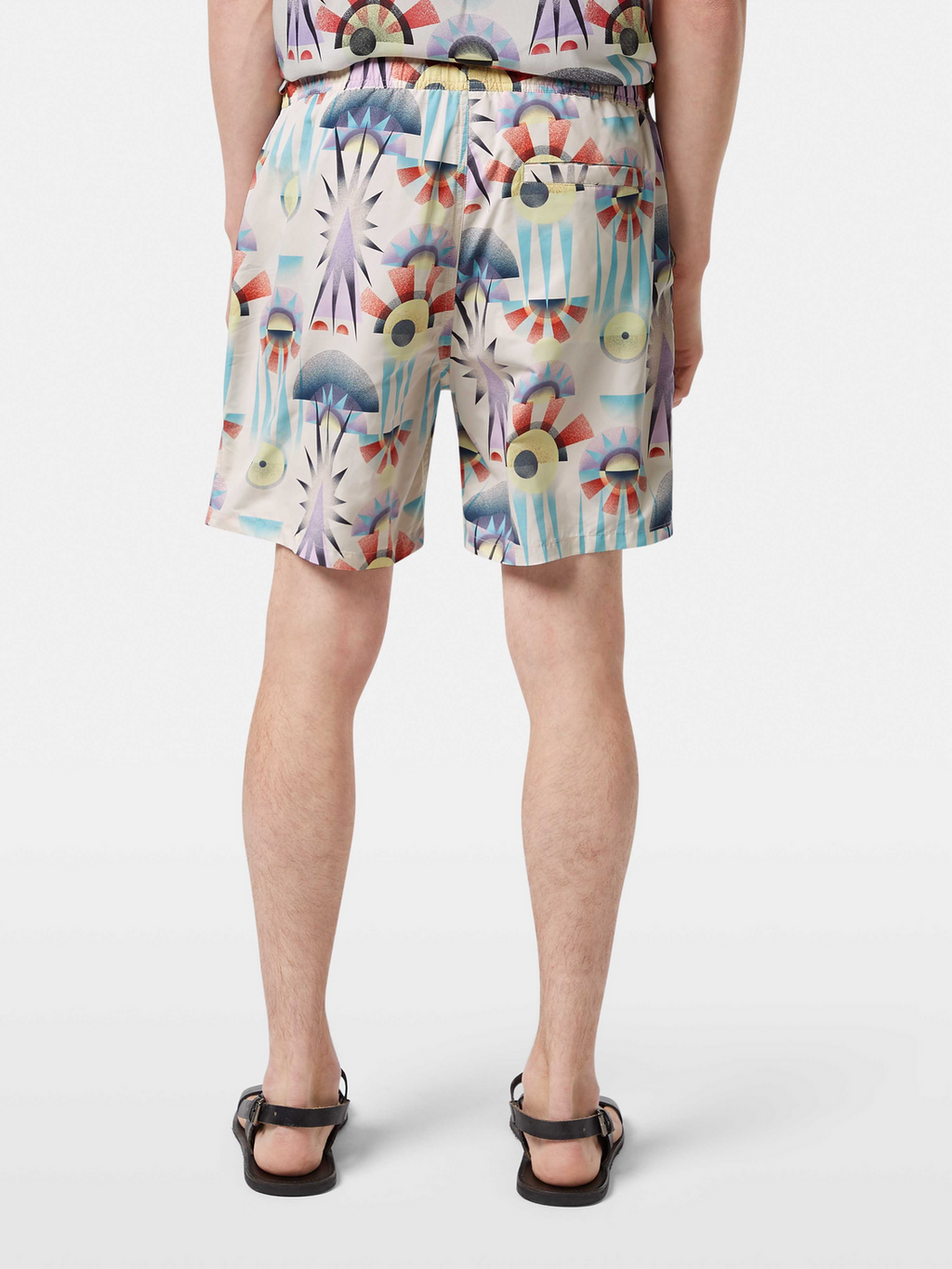 Printed Mid-Length Swimshort