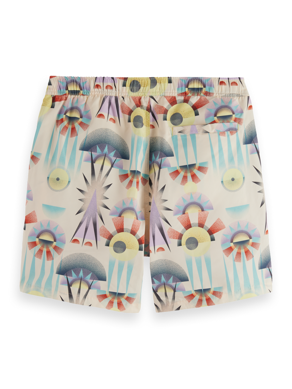 Printed Mid-Length Swimshort