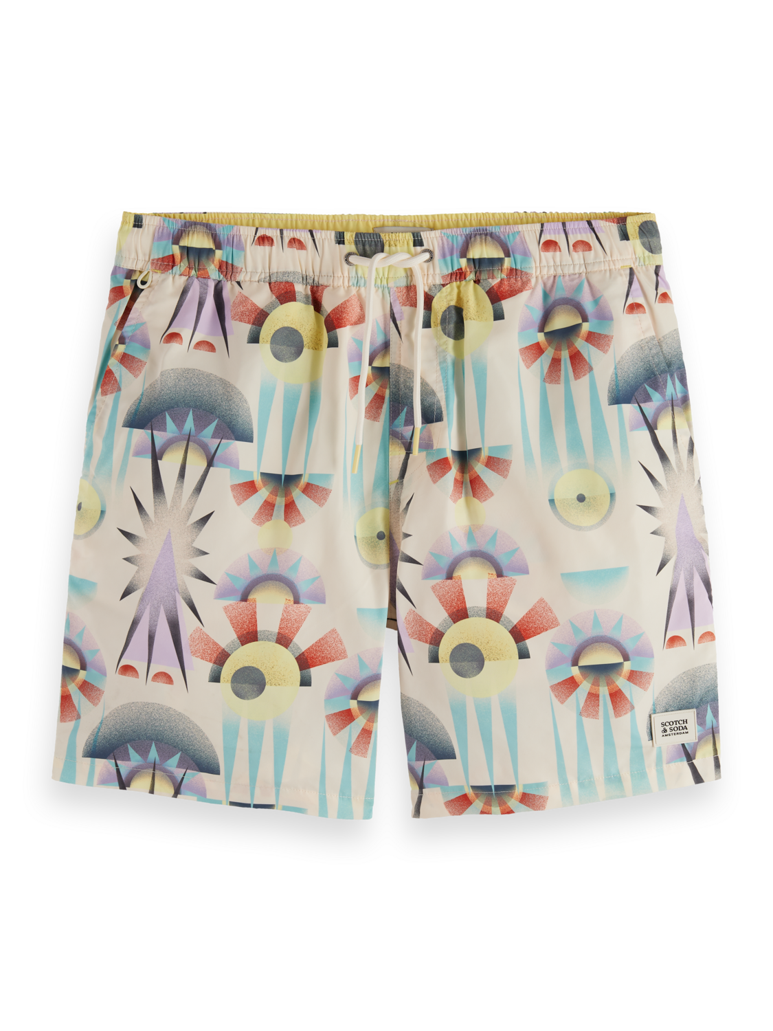 Printed Mid-Length Swimshort