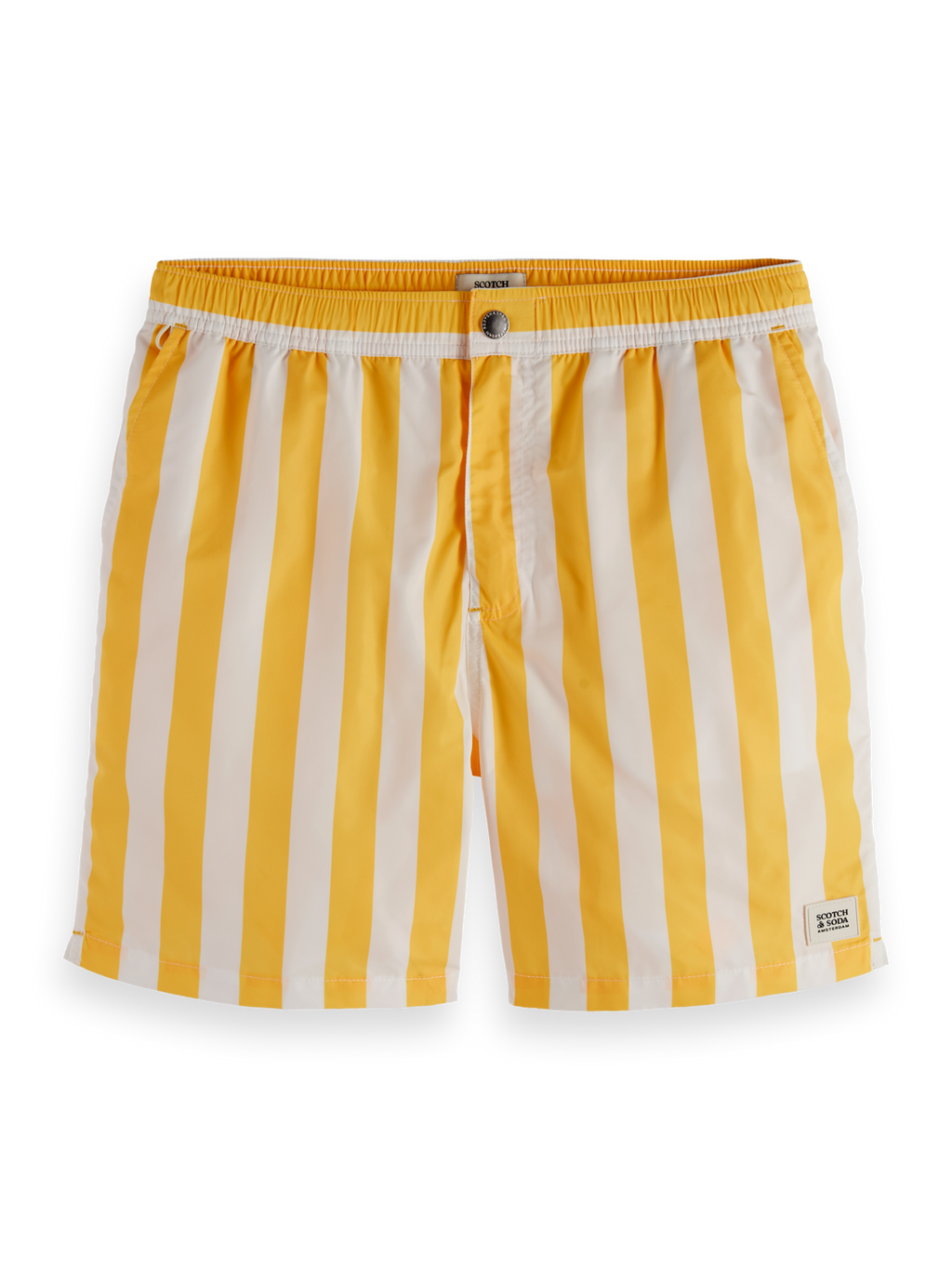 Striped Mid-Length Swimshort