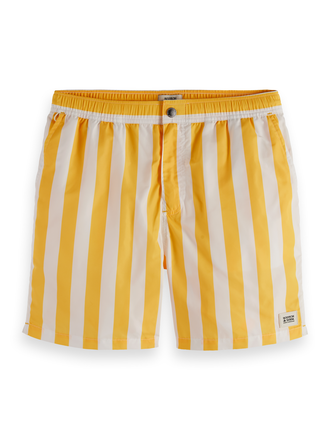 Striped Mid-Length Swimshort