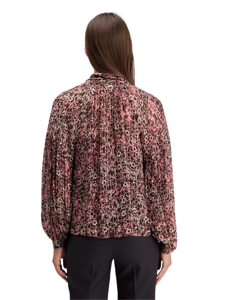 Bow Neck Lurex Top