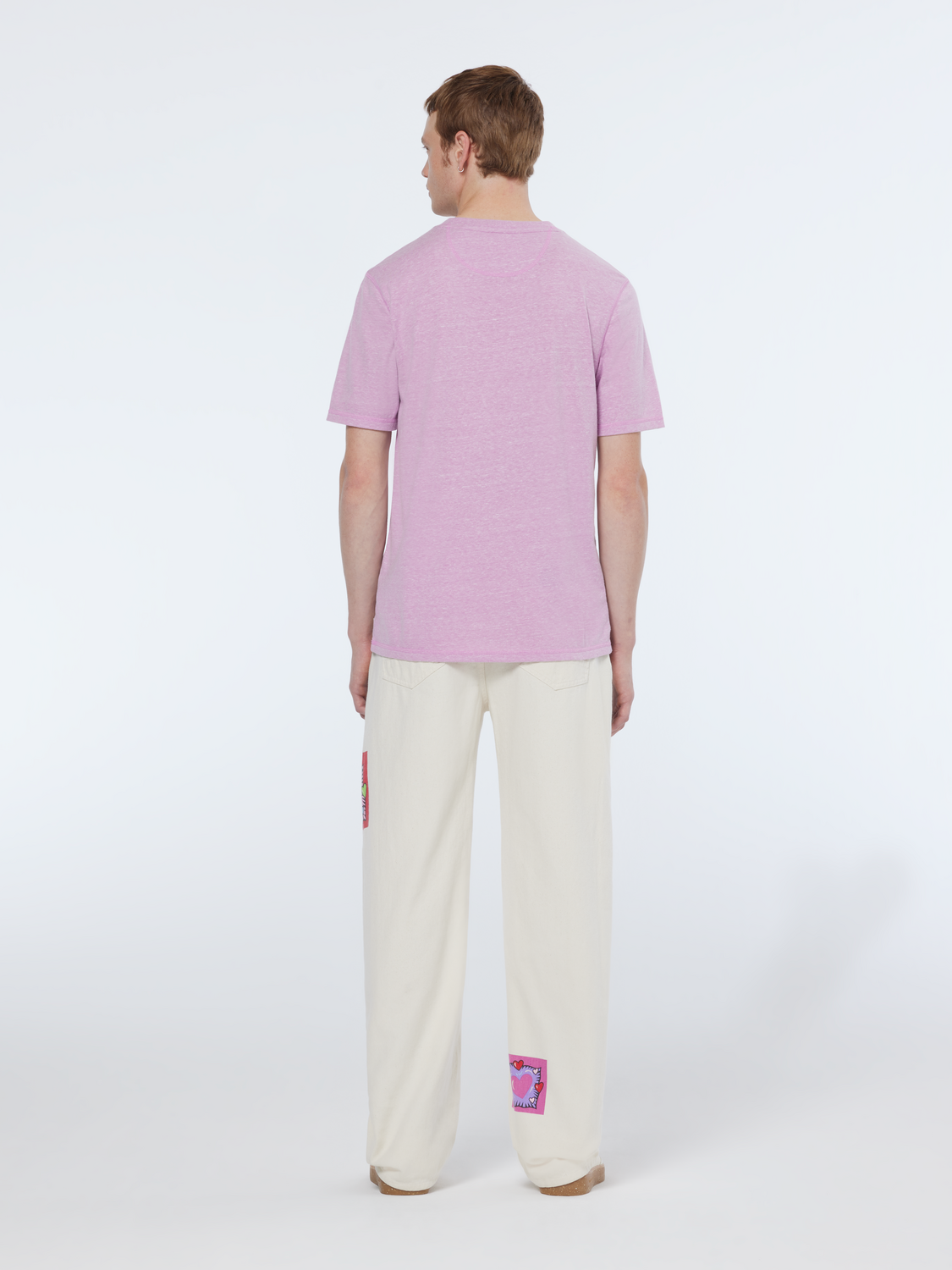 Scotch & Soda x Burton Morris Unisex Straight Leg Jeans | Ecru Love