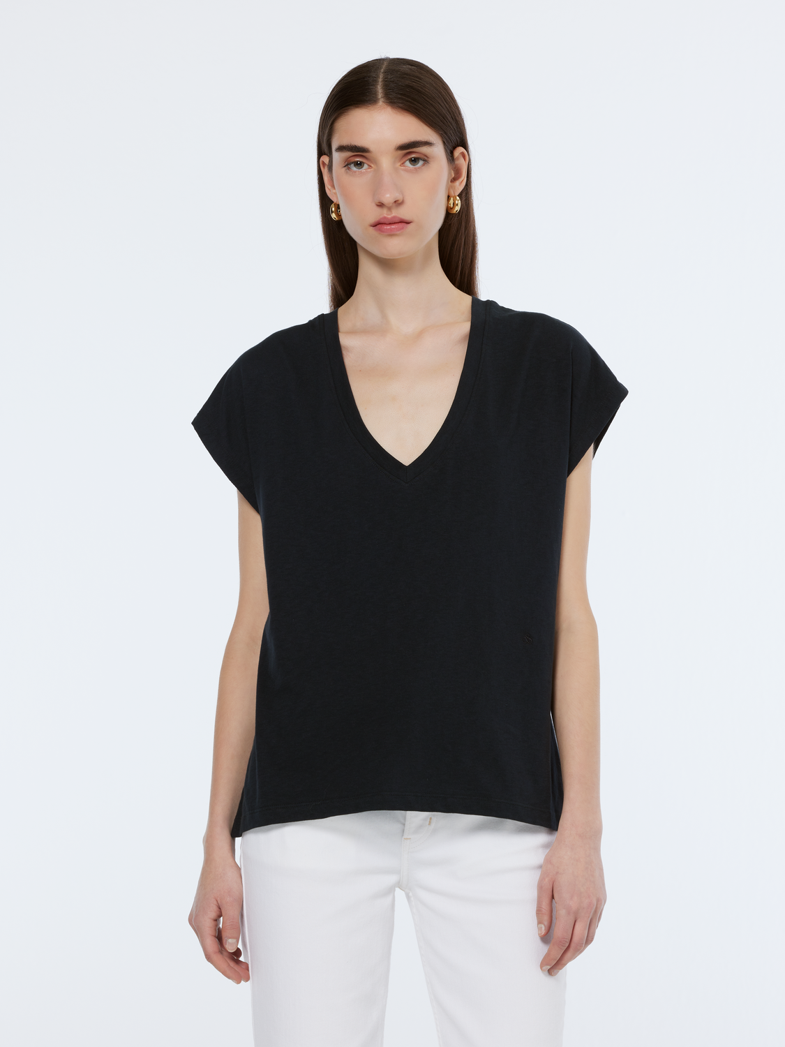 Essentials — Slub V-Neck T-Shirt