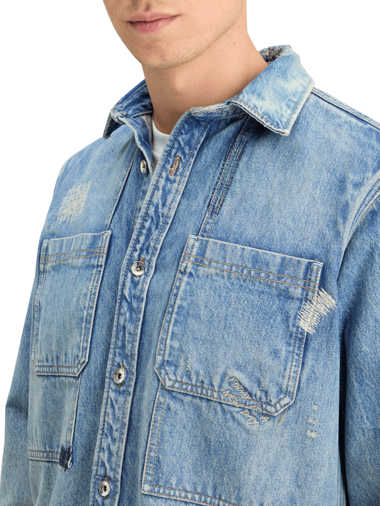 Scotch & Soda x Joe Jonas Regular Fit Denim Shirt | Notes From Joe