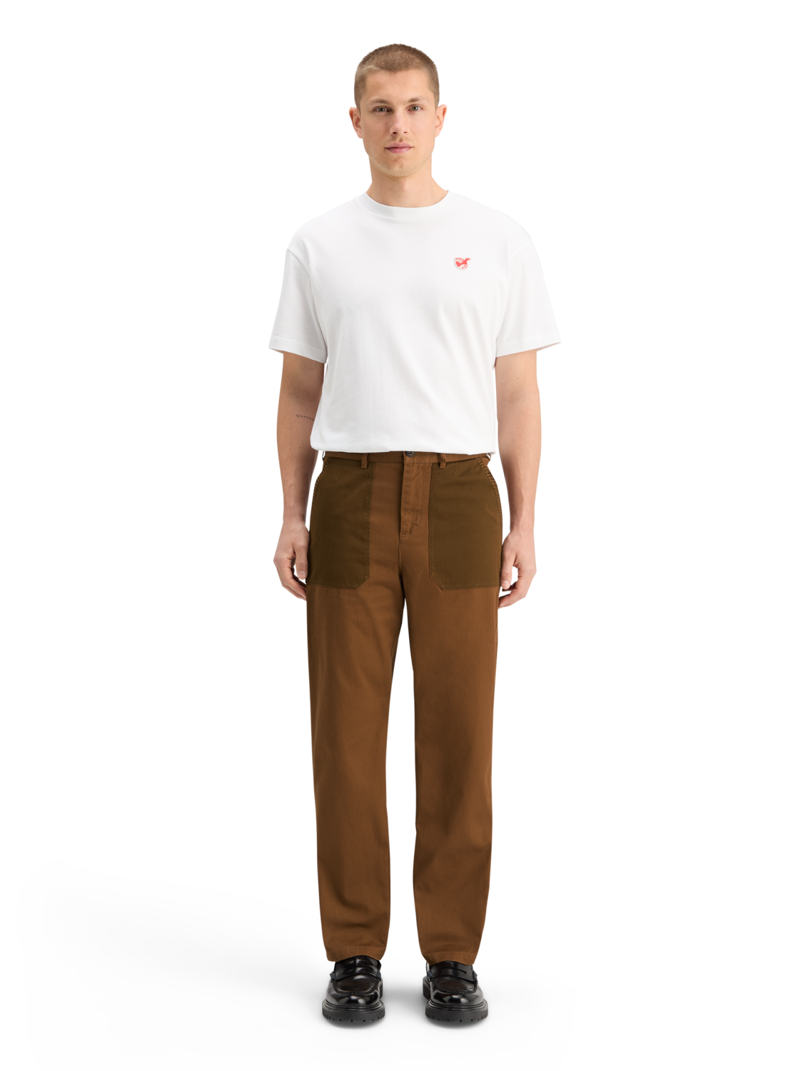 Scotch & Soda x Joe Jonas Straight Fit Twill Chino