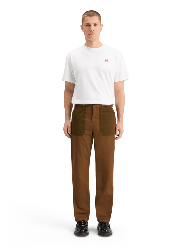 Scotch & Soda x Joe Jonas Straight Fit Twill Chino