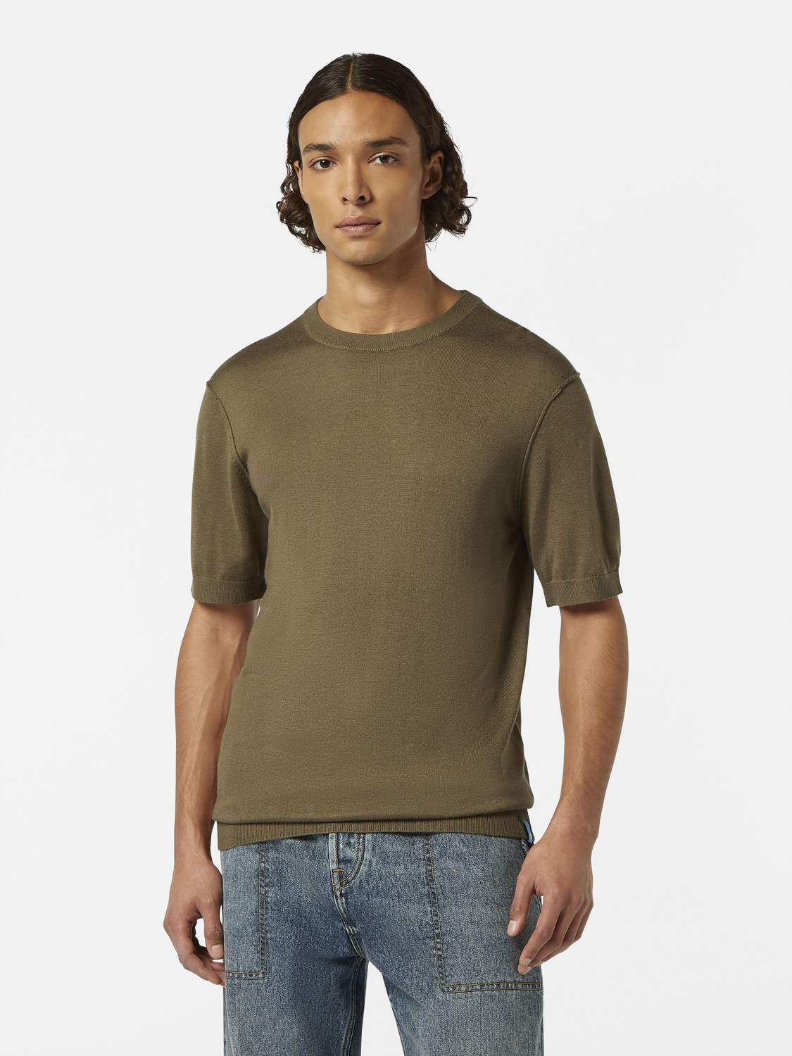 Regular Fit Knit T-Shirt