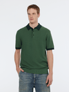 Structured Knit Contrast Polo