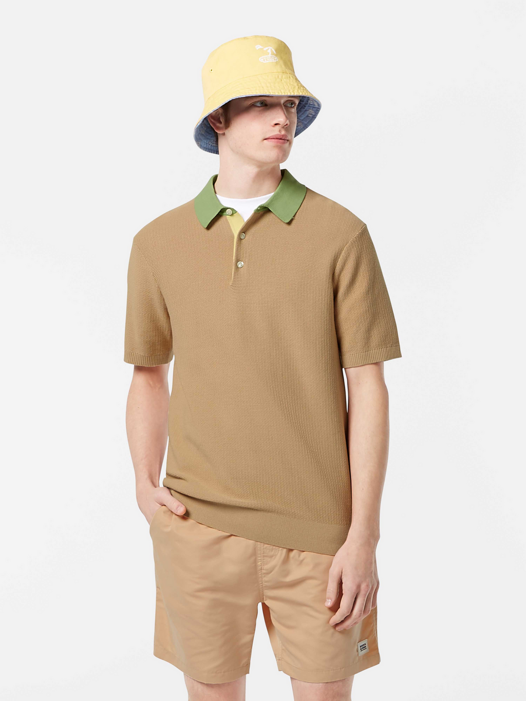 Structured Knit Polo