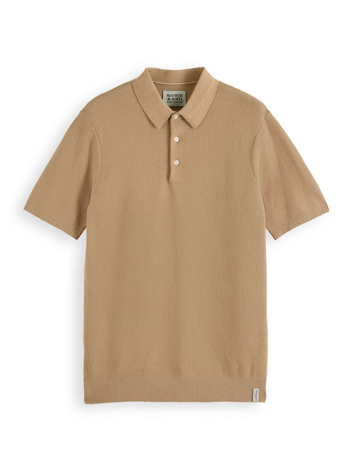 Structured Knit Polo