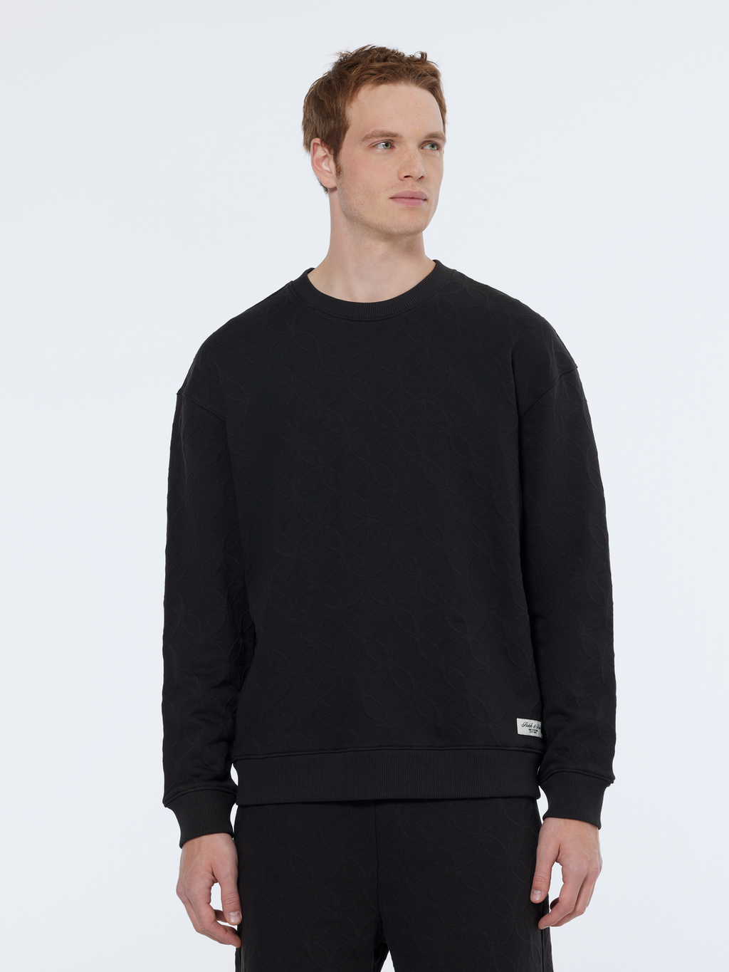 Jacquard Regular Fit Sweatshirt