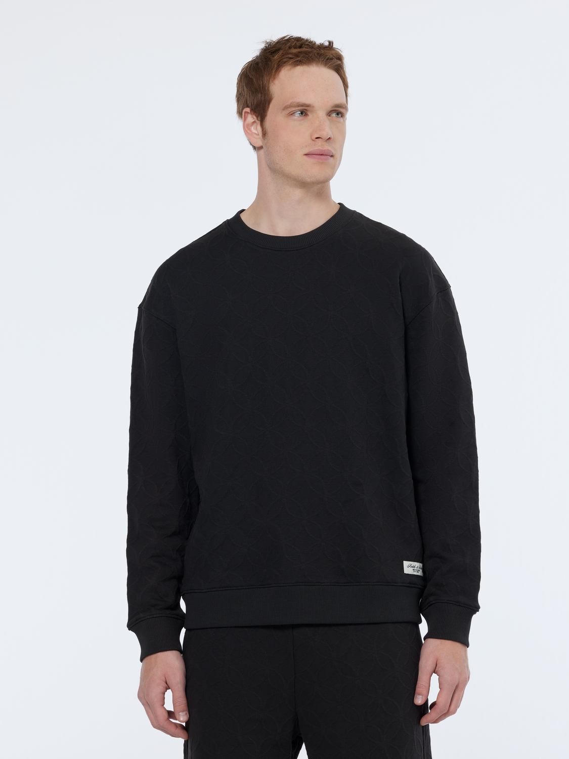 Jacquard Regular Fit Sweatshirt