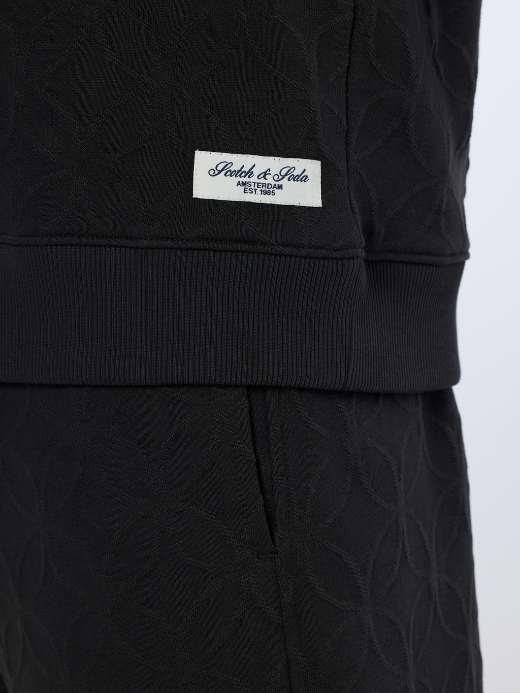 Jacquard Regular Fit Sweatshirt