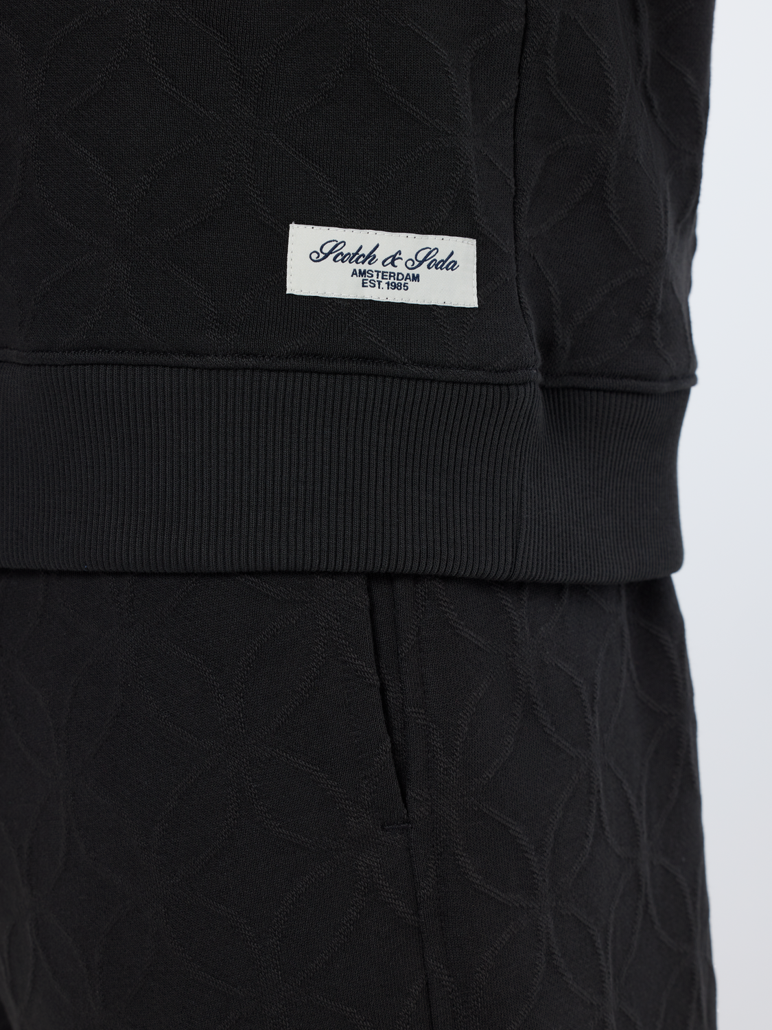 Jacquard Regular Fit Sweatshirt